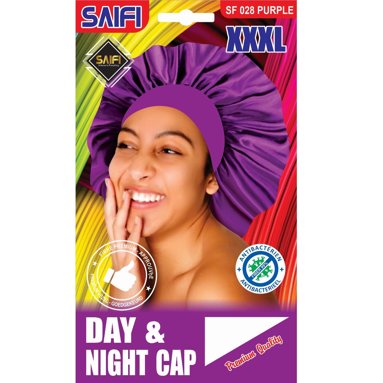 Day & Night Cap Purple XXXL