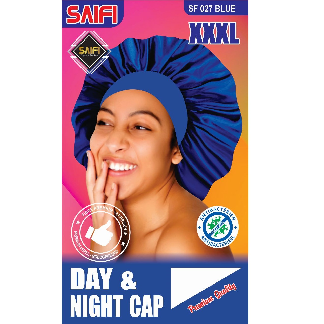 Day & Night Cap Blue XXXL
