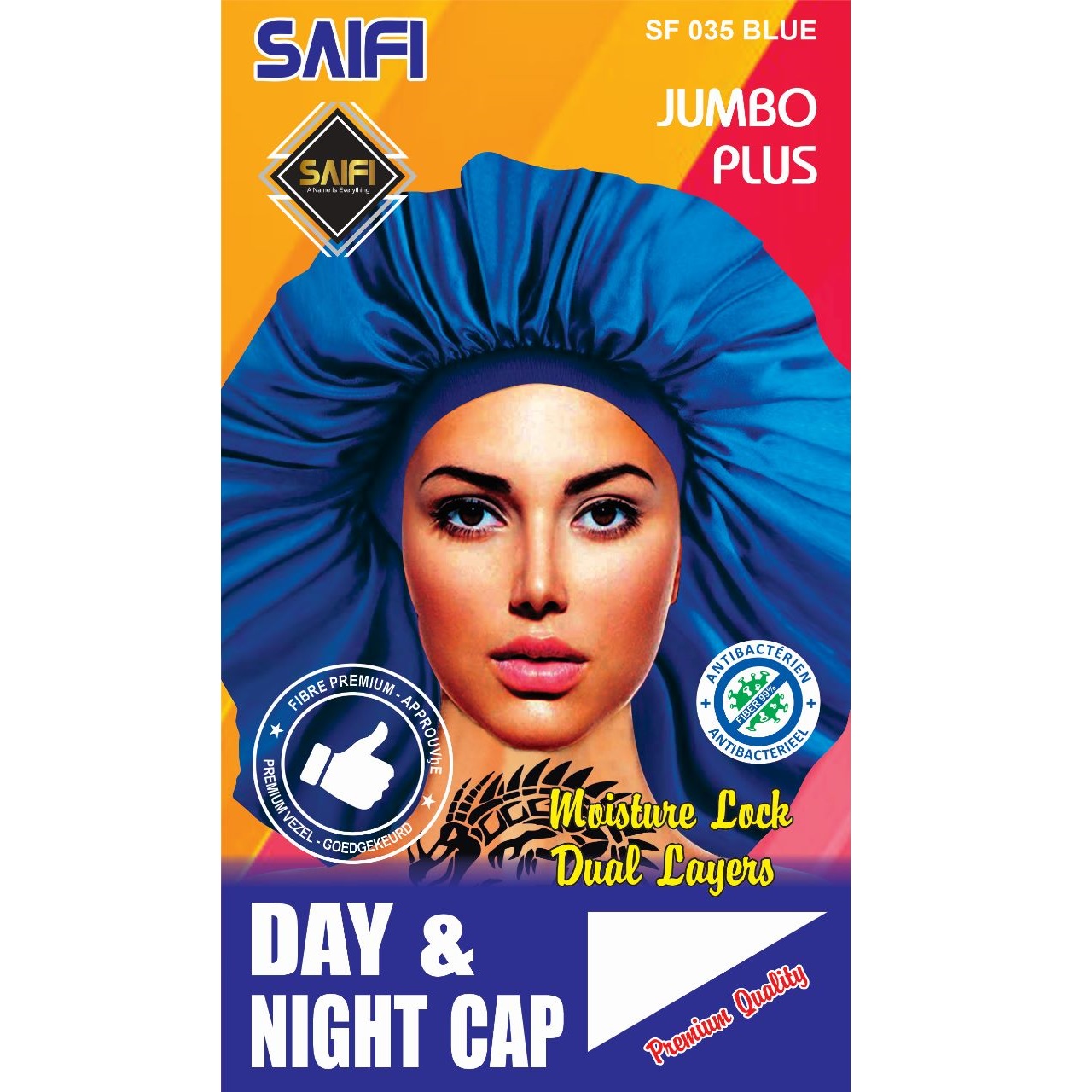Day & Night Cap Blue Jumbo Plus