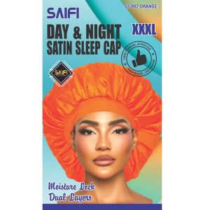 Day & Night Satin Sleep Cap XXXL Orange