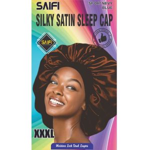 Silky Satin Sleep Cap SF047 Chocolate