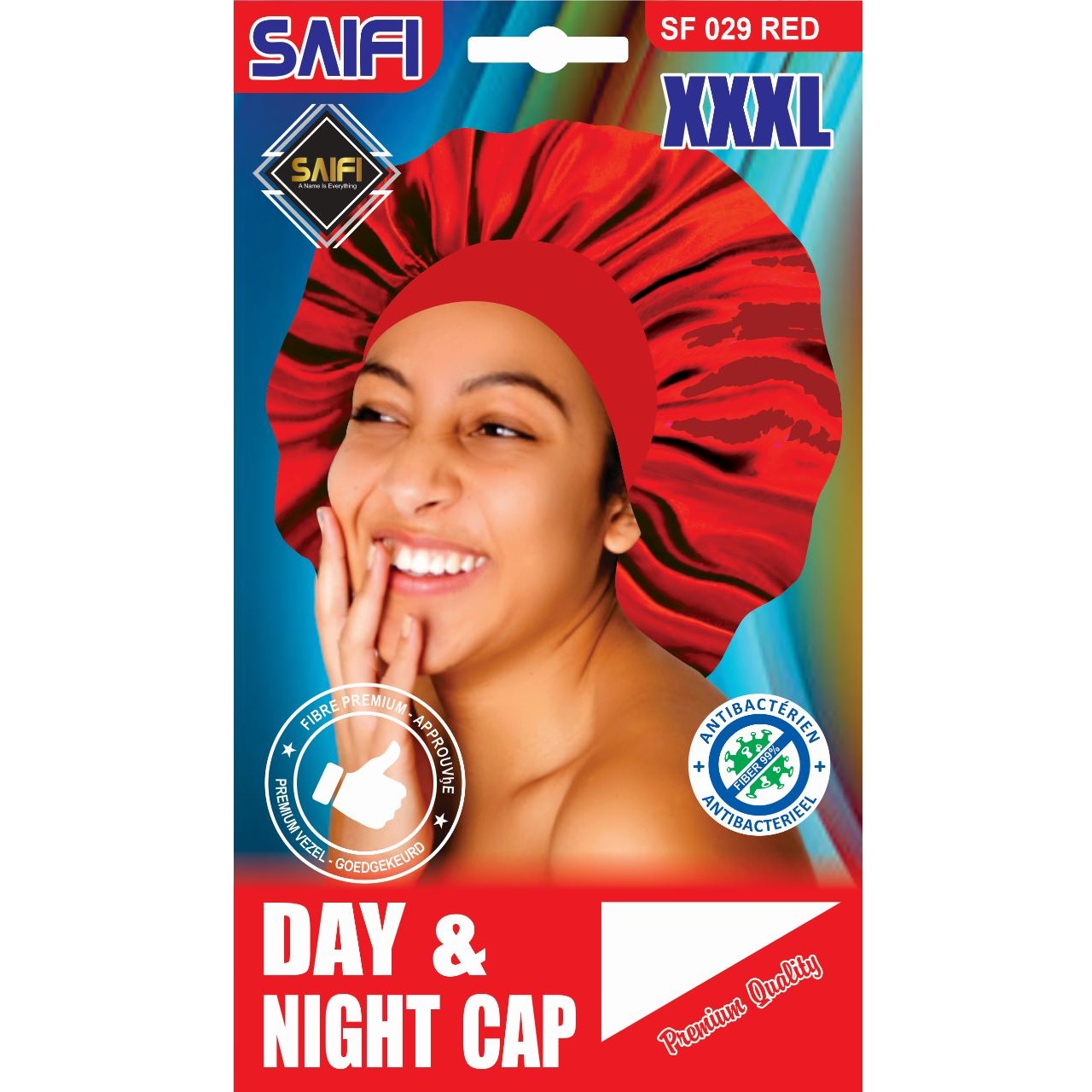 Day & Night Cap Red XXXL