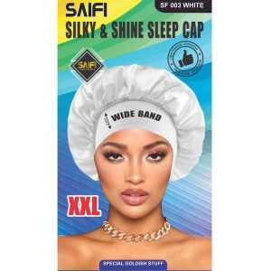 Silky & Shine Sleep Cap SF003 White