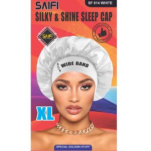 Silky & Shine Sleep Cap SF014 White