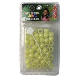 Glow in the Dark Hair Beads 0323129