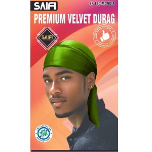 Premium Velvet Durag 182 Mongia
