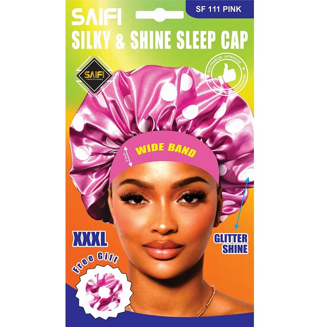 Silky & Shine Sleep Cap 111 Pink