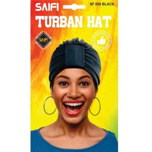 Turban Hat SF058 Black