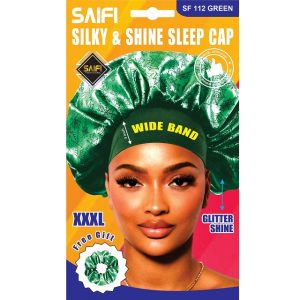 Silky & Shine Sleep Cap 112 Green