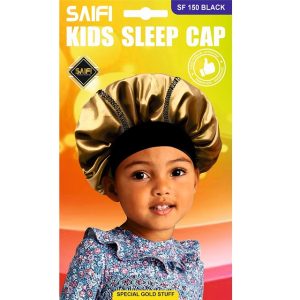 Kids Sleep Cap 150 Black