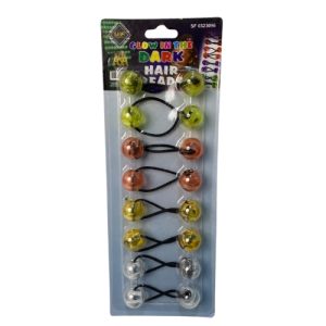Glow in the Dark Hair Beads 0323096