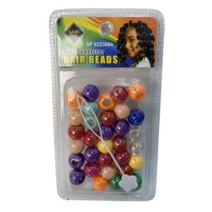 Mixed AB Effect Hair Beads 0323064