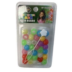 Glow in the Dark Hair Beads 0323082
