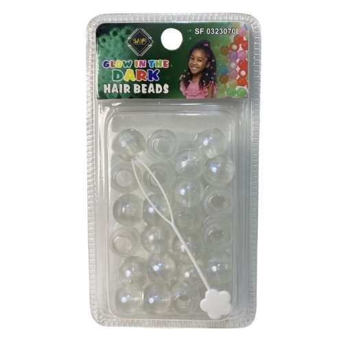 Glow in the Dark Hair Beads 0323070