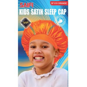 Kids Satin Sleep Cap SF019 Orange