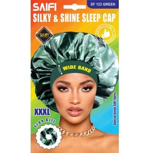 Silky & Shine Sleep Cap 123 Green